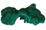 Deep Green, Botryoidal Malachite Formation - Congo #176313-4